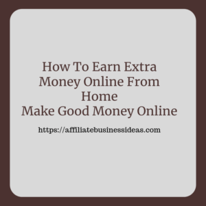 earn extra money online