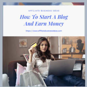 start a blog and earn money