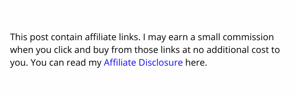 Affiliate Disclosure