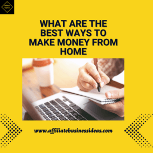 What Are The Best Ways To Make Money From Home/How To Make Passive Income Online