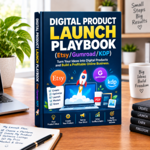 Digital Product Launch Playbook (Etsy/Gumroad/KDP)
