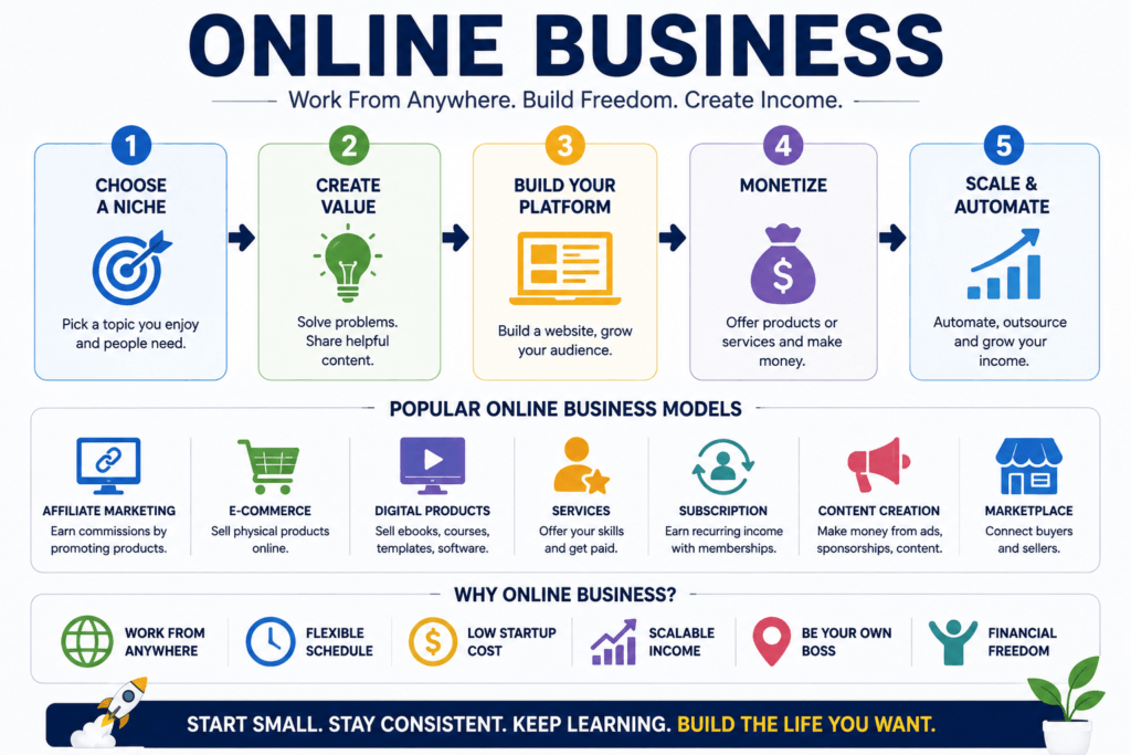 How to Choose an Online Business Model When You Have No Idea What to Sell