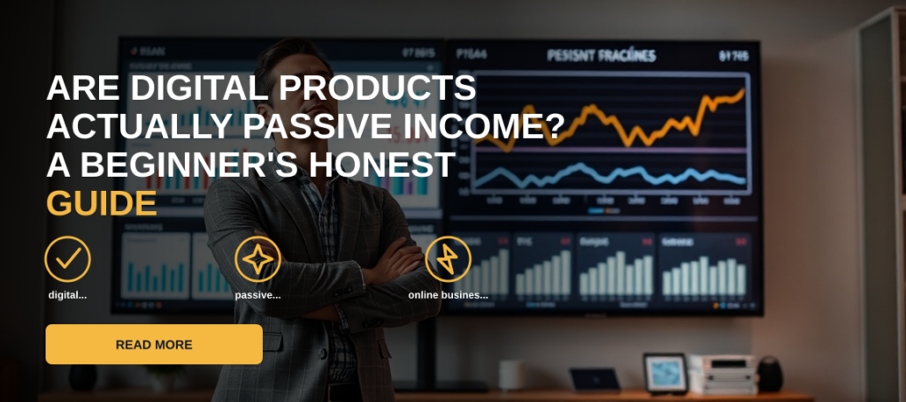 Are Digital Products Actually Passive Income? A Beginner's Honest Guide