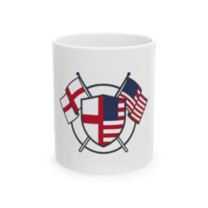 Nautical Flag Shield Ceramic Mug