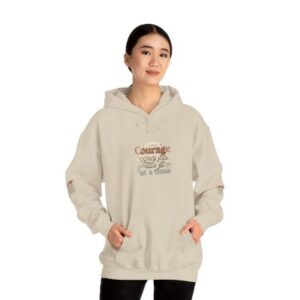 Courage Grows One Gentle Step at a Time Hoodie