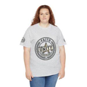 Unity Emblem T-Shirt — "Faith, Unity, Discipline" Graphic Tee